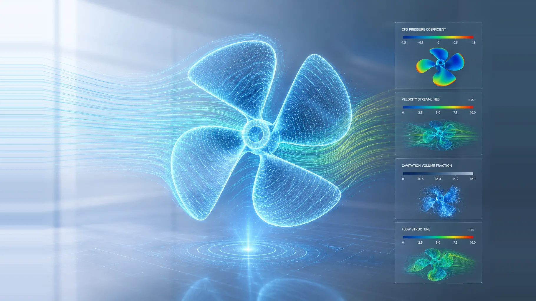 Intelligent design - AI-assisted design, CFD simulation and optimisation of a marine propeller